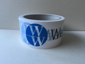 Paketband bedrucken bedruckt mit logo